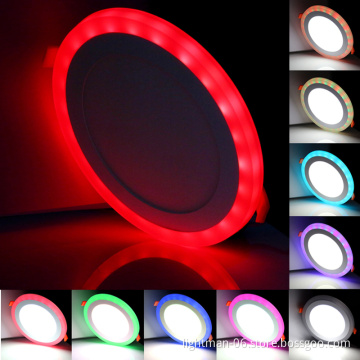 Ultra Thin Recessed Downlight RGB LED Panel Light